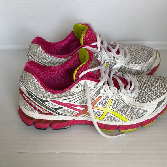 ASICS pink and gray sneakers - Picture 4 of 8